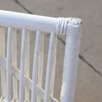 Sillon Tumbona Parma Rattan Natural Color Blanco de Chillvert - Imagen 6