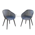 Conjunto Balcón Lacio Aluminio En Color Negro de Chillvert - Imagen 2