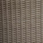 Conjunto Jardín Napoles Madera Aluminio Imitación Ratan Sintetico En Color Beige Con Funda De Poliéster de Chillvert - Imagen 4