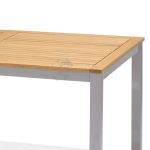 Mesa Imperia En Aluminio Y Madera De Eucalipto
 de Chillvert - Imagen 3