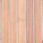 Mesita Bérgamo En Aluminio Y Madera De Eucalipto Imitacion Teka
 de Chillvert - Imagen 5