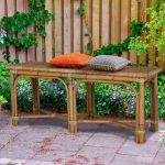 Banco Ratán Natural Parma (110X30X45Cm) de Chillvert - Imagen 2