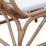 Sillón Ratán Natural Parma Con Cojines de Chillvert - Imagen 3