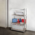 Estantería metálica Galv. 4 b. 60x30x148cm de Catter House - Imagen 2