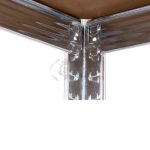 Set 2 Estantería metálica Galv. 5 b. 90cm de Catter House - Imagen 6