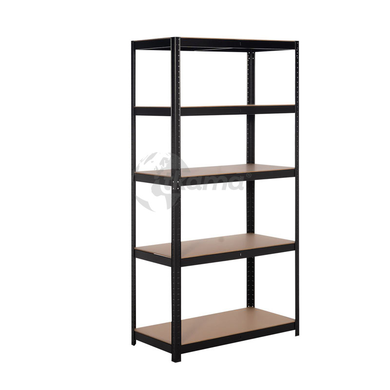 8445401006695.jpg Estantería metálica negra 5 b. 90x40x180 cm de Catter House - Imagen 1