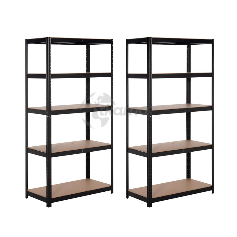 8445401006701.jpg Set 2 Estantería metálica negras 5 b. 90cm de Catter House - Imagen 1