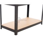 Set 2 Estantería metálica negras 5 b. 90cm de Catter House - Imagen 5