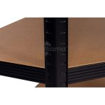 Estantería metálica esquina negra 5 b. 70cm de Catter House - Imagen 5