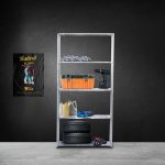 Estantería metálica nils solid 180 5 b.90cm de Catter House - Imagen 2