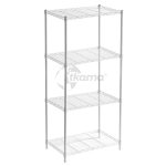Estantería metálica klaus 120 blanca 4 b.  de Catter House
