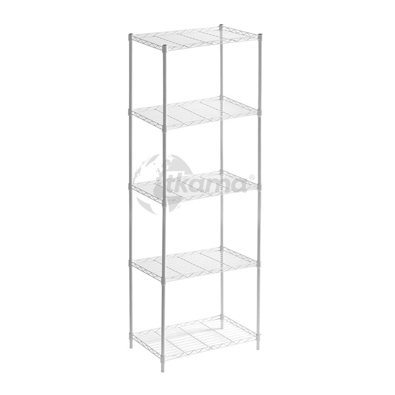 8445401006770.jpg Estantería metálica klaus 160 blanca 5 b. de Catter House - Imagen 1