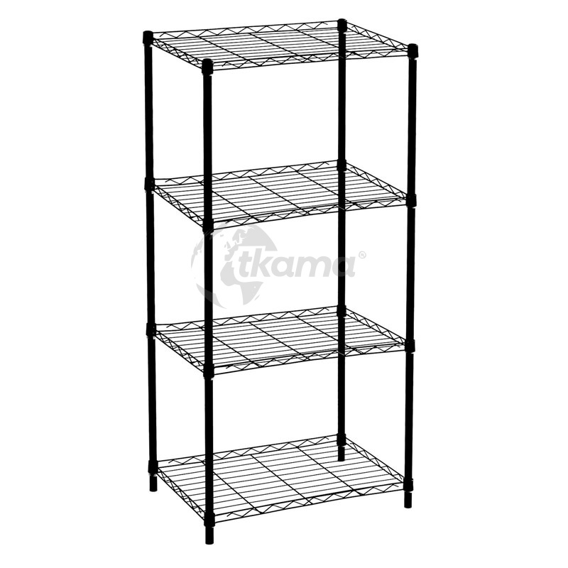 8445401006831.jpg Estantería metálica klaus 120 negra 4 bald. de Catter House - Imagen 1