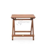 Mesa Auxiliar Lateral Plegable Savona  Madera De Eucalipto Imitacion Teka de Chillvert - Imagen 4