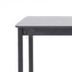 Consola Rectangular Aluminio Livorno  Con Tablero De Alta Resistencia Duraboard Gris Antracita de Chillvert - Imagen 5