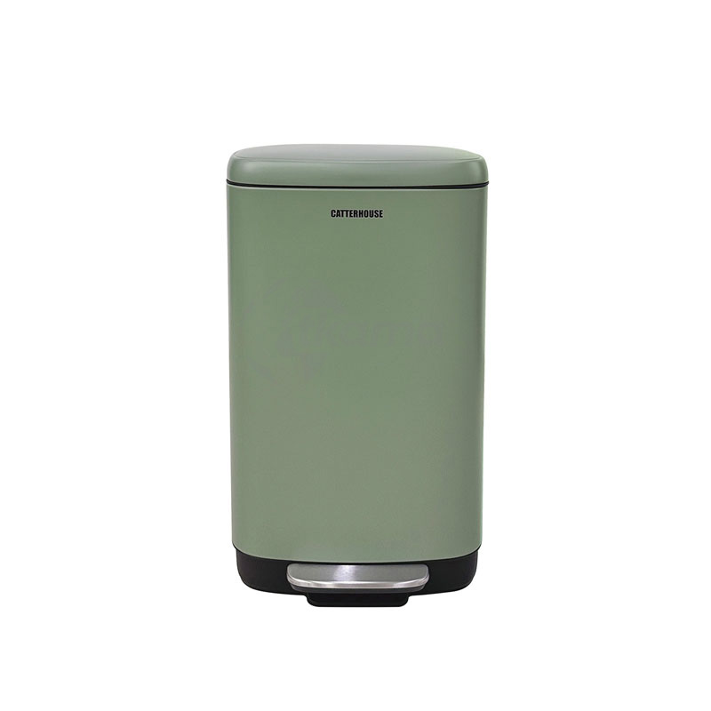 8445401009290.jpg Cubo recicl. pedal planeta 30 l verde de Catter House - Imagen 1