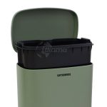 Cubo recicl. pedal planeta 30 l verde de Catter House - Imagen 3