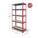 Set 2 Estantería rack cargo adv. 90 C.P. de Catter House - Imagen 3