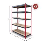 Set 2 Estantería rack cargo adv. 120 C.P. de Catter House - Imagen 3